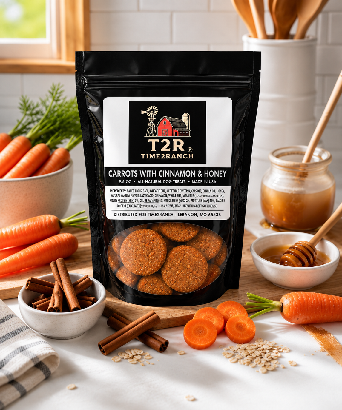 Carrots with Cinnamon & Honey